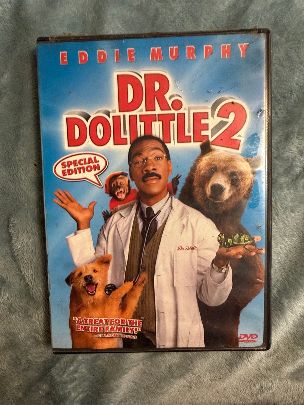 Fox Dr. Dolittle 2 DVD - Blue, Red, White